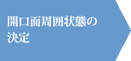 開口面周囲状態の決定